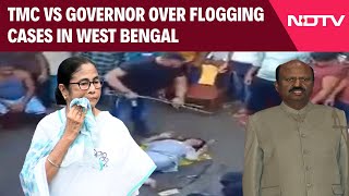 Bengal News  TMC Vs Governor Over Flogging Cases In West Bengal [upl. by Ecniuq769]