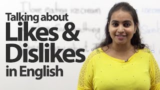 Talking about likes and dislikes  Advance English Lesson  Expressions amp Phrases [upl. by Boucher]