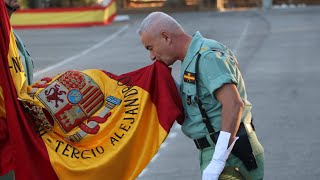 La Legión Ronda Despedida del general Melchor Marín como jefe de la Brigada de La Legión [upl. by Gayner]