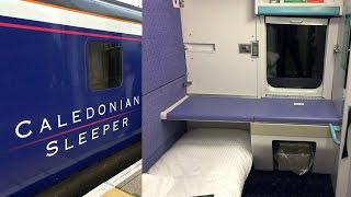 Caledonian Sleeper Train Inverness  London Euston [upl. by Nwonknu]