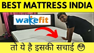 Best Orthopedic mattress for back pain in India and wakefit orthopedic memory foam mattress  2022 [upl. by Lucie]