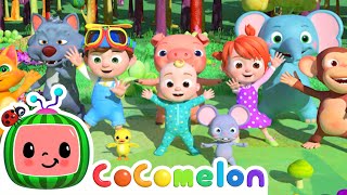 Animal Dance Song  CoComelon Animal Time  Animal Nursery Rhymes [upl. by Otilia]