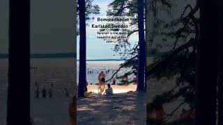 A beach day in Karlstad City traveleurope [upl. by Sheldon]