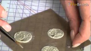 The PMC Super Starter Kit How to Sand and Drill your Precious Metal Clay piece [upl. by Croner537]