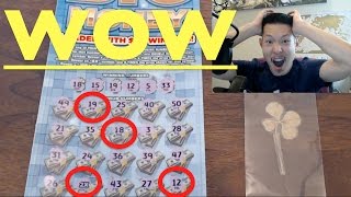 BIGGEST WIN EVER ON BIG MONEY IDAHO LOTTERY SCRATCHERS [upl. by Batory]