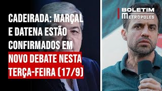 Cadeirada Marçal e Datena estão confirmados em novo debate nesta terçafeira 179 [upl. by Jewett]