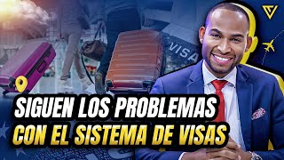 Muchos contratiempos con el nuevo sistema de la visa americana en Republica Dominicana [upl. by Scarlett41]