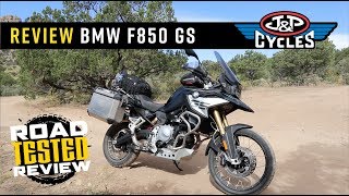 2019 BMW F850GS First Ride  Road Tested Review [upl. by Rosenquist]