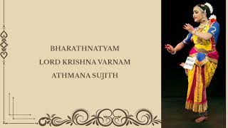 BHARATHANATYAM VARNAM LORD KRISHNA [upl. by Daukas38]