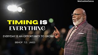 The Power of Timing  Bishop TD Jakes  MotivationCanva [upl. by Odnalor954]