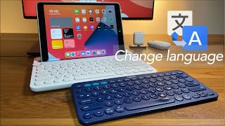 How to change language in K380 and K480 for iPad amp iPhone [upl. by Chanda]