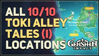 All 10 Torn Page Toki Alley Tales I Genshin Impact [upl. by Sonny219]