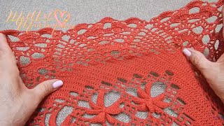 Orilla  23 para el Chal Crochet [upl. by Nagaer]