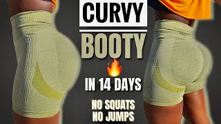 BEST GLUTE FOCUS EXERCISES TO GROW THICK BOOTY In 10 mins  CURVY BUTT IN 14 DAYS At Home [upl. by Rhpotsirhc]