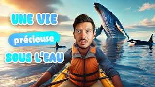 Episode 281  Une vie précieuse sous leau orques baleine sur le kayak [upl. by Lorrin588]