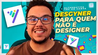 Como usar o Desygner  criando um post para Instagram [upl. by Giovanna]