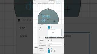 como hacer textos en fusion 360 [upl. by Ymij]