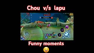 chou vs lapulapu funny moments mobilelegends choubestfreestyle mlbb chou chouu Xdraxyy [upl. by Siaht]