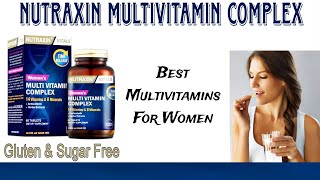 Best multivitamins for women  Nutraxin multivitamin complex  Benefits [upl. by Benil]