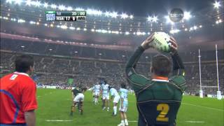 Rugby 2007 Semifinal South Africa v Argentina [upl. by Macintyre]