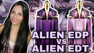 Alien EDP vs Alien EDT Mugler  Qual escolher Resenha e Comparação [upl. by Jolyn]