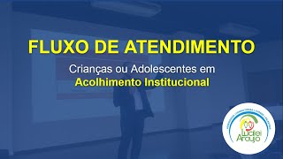 O CONSELHO TUTELAR E O ACOLHIMENTO INSTITUCIONAL [upl. by Neehs]