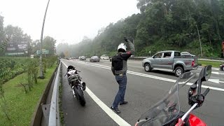 Lawak Jugak kawan2 aku ni  Bloopers AidilAdha Ride 2014 [upl. by Lativa]