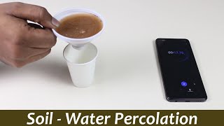 Soil  Water Percolation  ThinkTac  DIY Science [upl. by Adnoraj849]