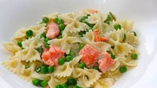 pasta met gerookte zalm [upl. by Helena]