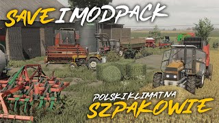 POLSKI SAVE I MODPACK 🔥Szpakowo DOWNLOAD🔥☆Mega Klimat 🤯FS22🟡 OZI [upl. by Caddaric388]