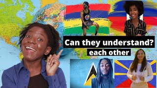 Can these 4 Frenchbased creole speakers understand each other [upl. by Anon555]