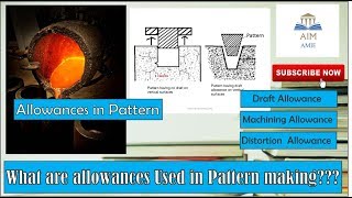 What are different Allowances in Patternmaking  Engineers Academy [upl. by Saidee]