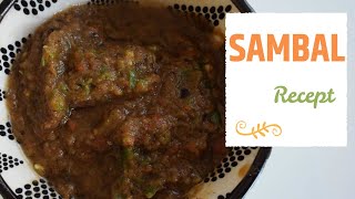 Sambal Recept  Zelfgemaakte SambalSalsa  Simpel amp Snel [upl. by Porty]