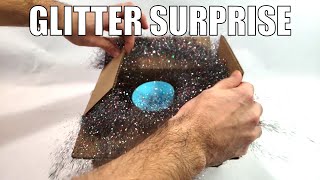 DIY Mark RoberInspired Glitter Package  Science Project [upl. by Terrye]