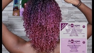 Before You Cut Your Damaged Hair Watch This  How to Aphogee 2 Step Protein Treatment [upl. by Leugimsiul43]