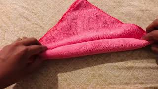 How to fold towels like hotels and spa  Towel Folding 2 Easy designs  Towel Art [upl. by Welton517]