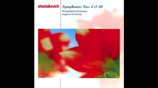 SHOSTAKOVICH Symphony No 10 in E minor op 93  Ormandy·Philadelphia Orchestra [upl. by Verile426]