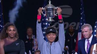 Naomi Osaka vs Serena Williams  US Open 2018 Final Extended Highlights [upl. by Nnylyt432]