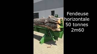 Fendeuse Horizontale 50 tonnes [upl. by Liban]