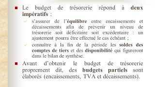 5 1 budget de trésorerie [upl. by Aohk767]