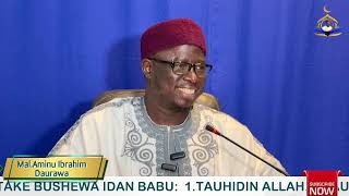 Jamiu Mutun AtTauhid Wal Akidah 26  Sheikh Aminu Ibrahim Daurawa [upl. by Stallworth466]