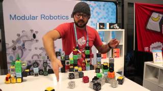 Cubelets Electronic Blocks Teach Kids Basic Robotics [upl. by Elidad]