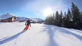 Piste de ski La Campanule  Les Gets [upl. by Barclay]