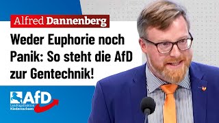 So steht die AfD zur Gentechnik – Alfred Dannenberg AfD [upl. by Anaile]