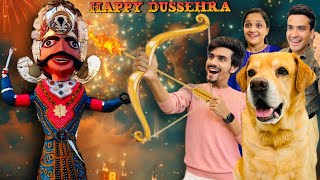 Dussehra Celebration At Home  Leo Ne Jala Dia Ravan  Anant Rastogi [upl. by Rusty]