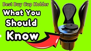 Car Cup Holder Expander Adapter Cup Holder Extender with Adjustable Arm and Base Universal [upl. by Sigismondo]