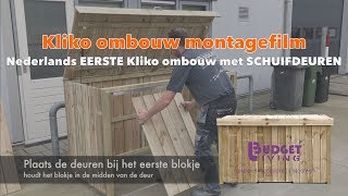 Budget Living  Kliko ombouw KLIKO met schuifdeuren [upl. by Curry]