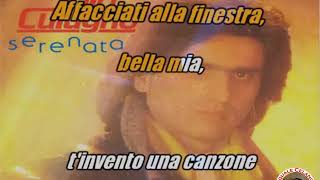 Toto Cutugno Serenata KARAOKE FAIR USE [upl. by Anissej]