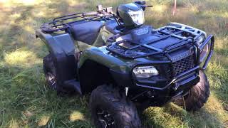 2017 Honda Foreman Rubicon DCTEPS initial review  Vid  1 [upl. by Eraste]