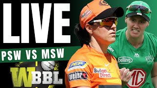 WBBL Live  PSW vs MSW live  Big Bash womens t20 live  bbl live match today  Big bash live [upl. by Ardek]